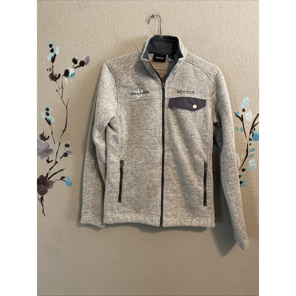 Marmot Poacher Pile Wool Blend Jacket Mens Full Zip~Size Small